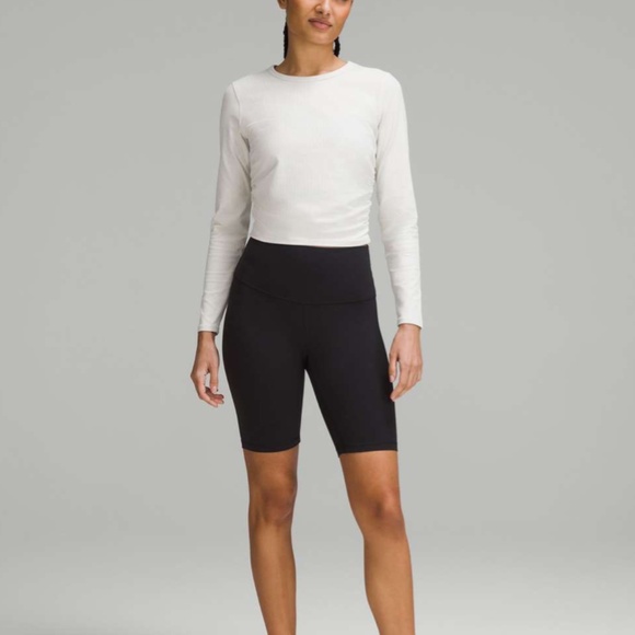 Lululemon All It Takes Ribbed Nulu Long-Sleeve Shirt - Size 6. - Picture 13 of 16